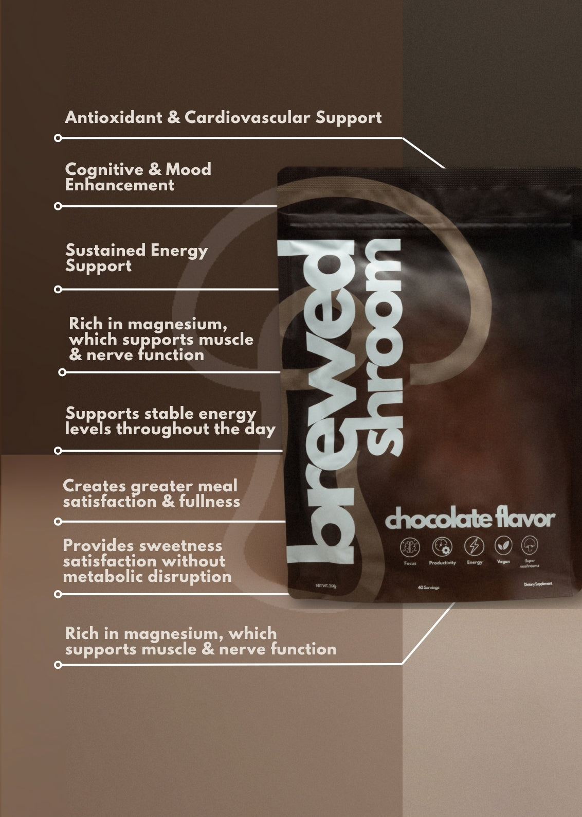 BrewedShroom mushroom coffee