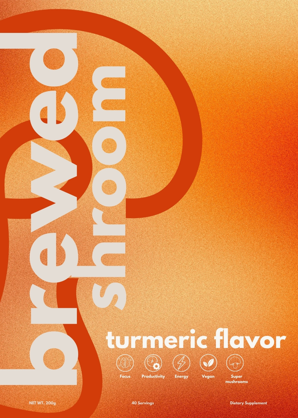 BrewedShroom Turmeric Booster