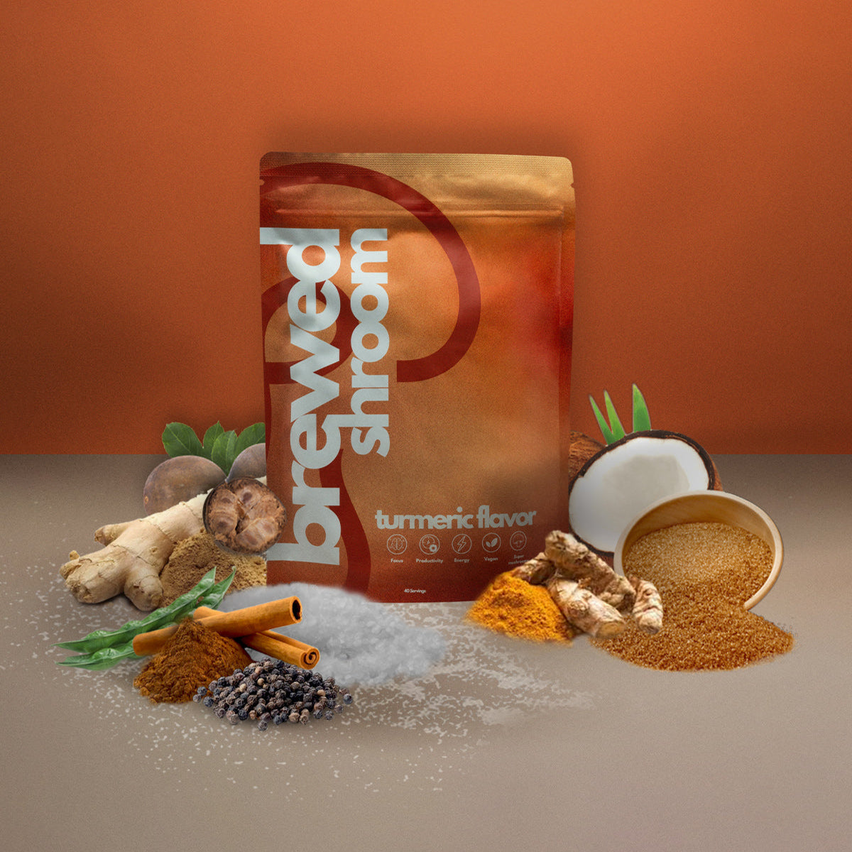 BrewedShroom Turmeric Booster